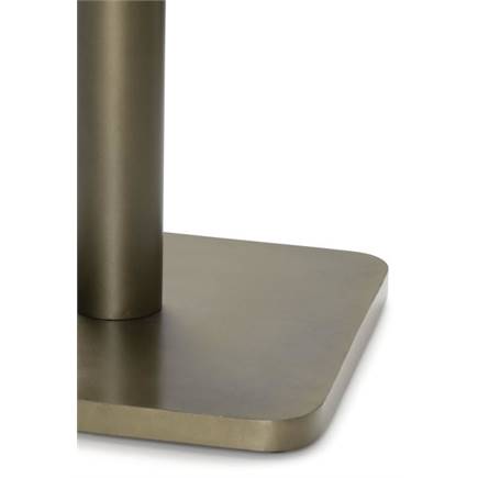 Coco Maison Brest bistrotafel stone anthracite 120x75cm Goud